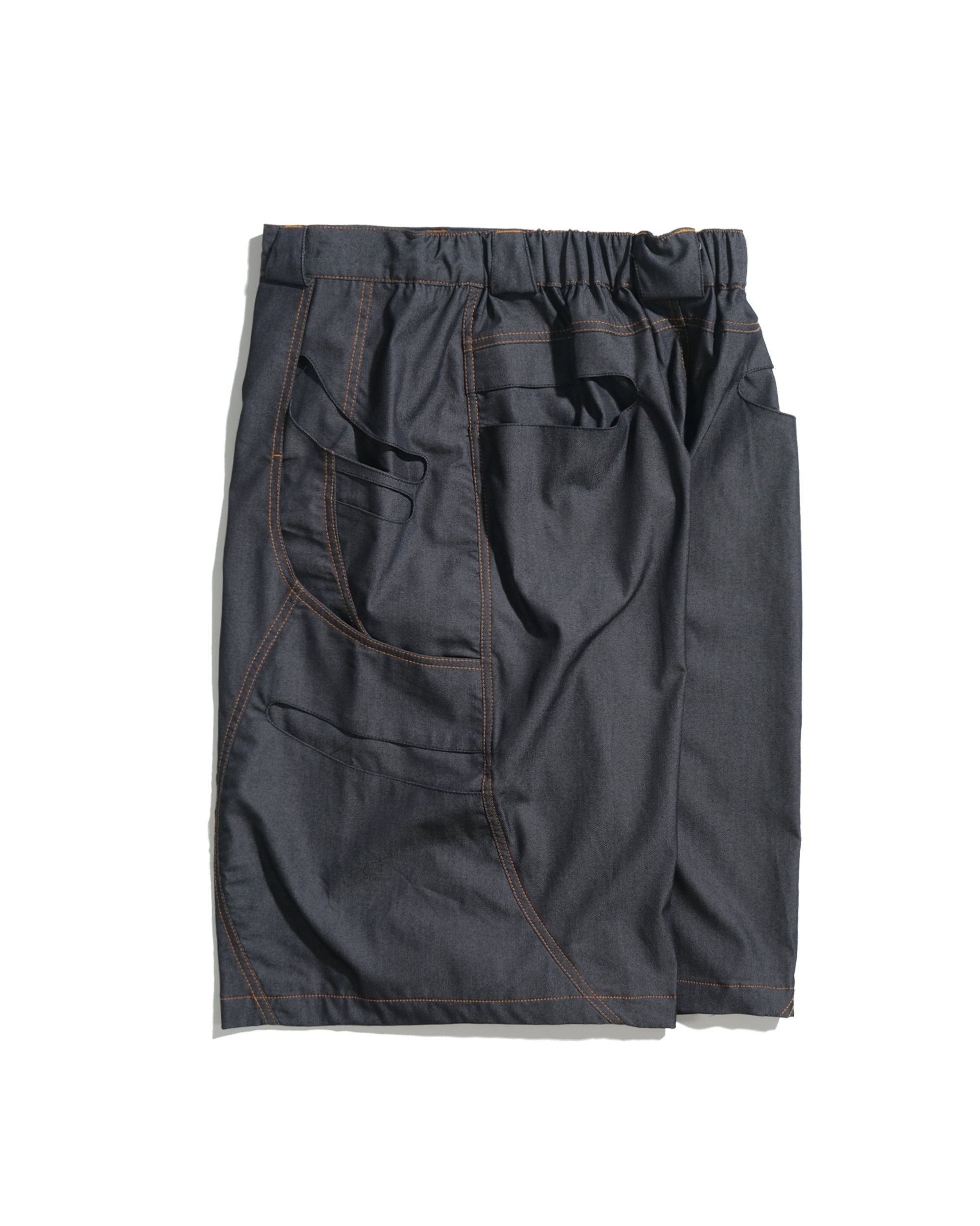 S26-C2-S / Offset Void Shorts (N-Black)