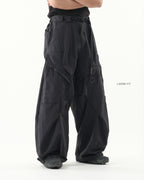 S26-S1-P / Visor Structure Pants (Black)