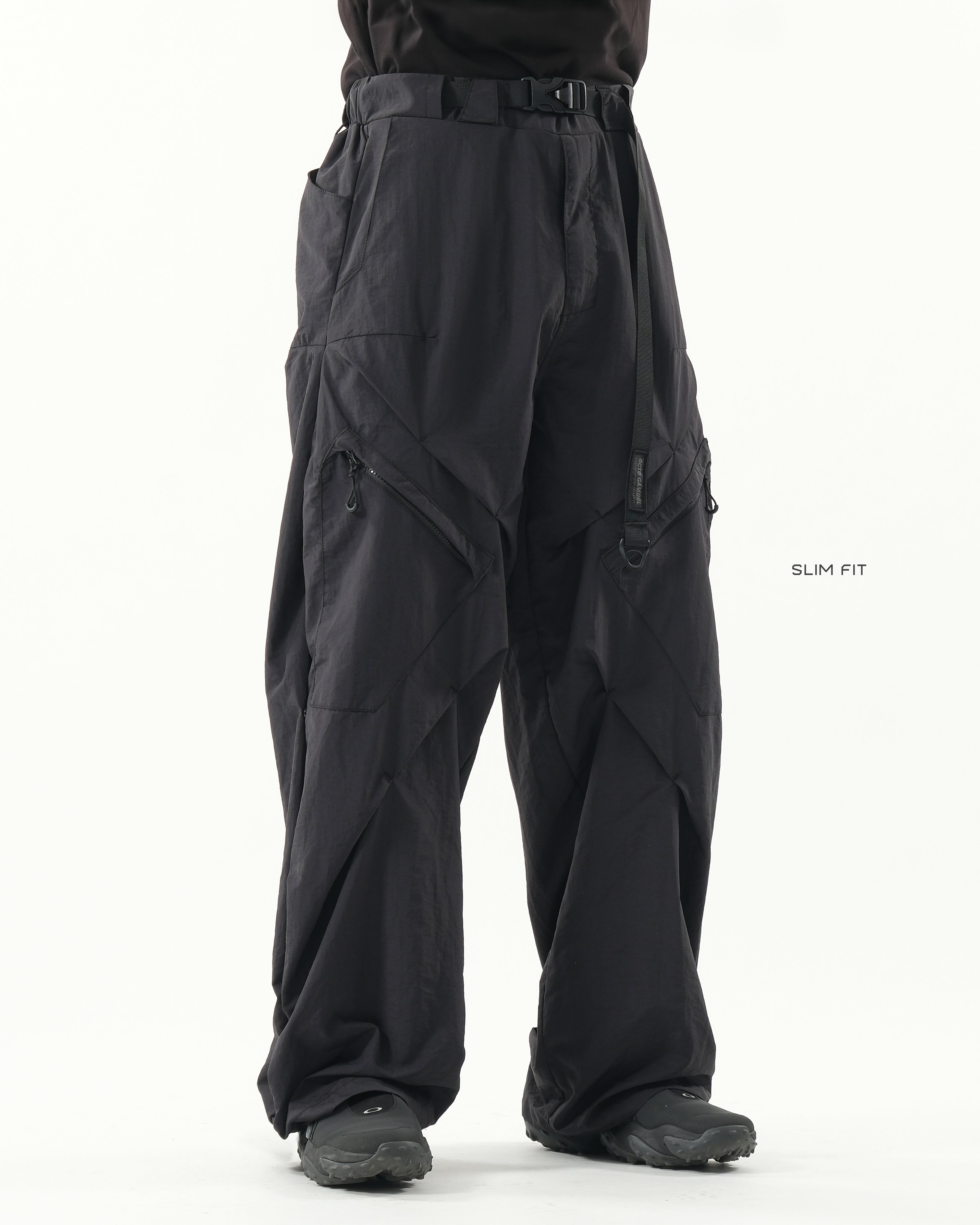S26-S1-P / Visor Structure Pants (Black)