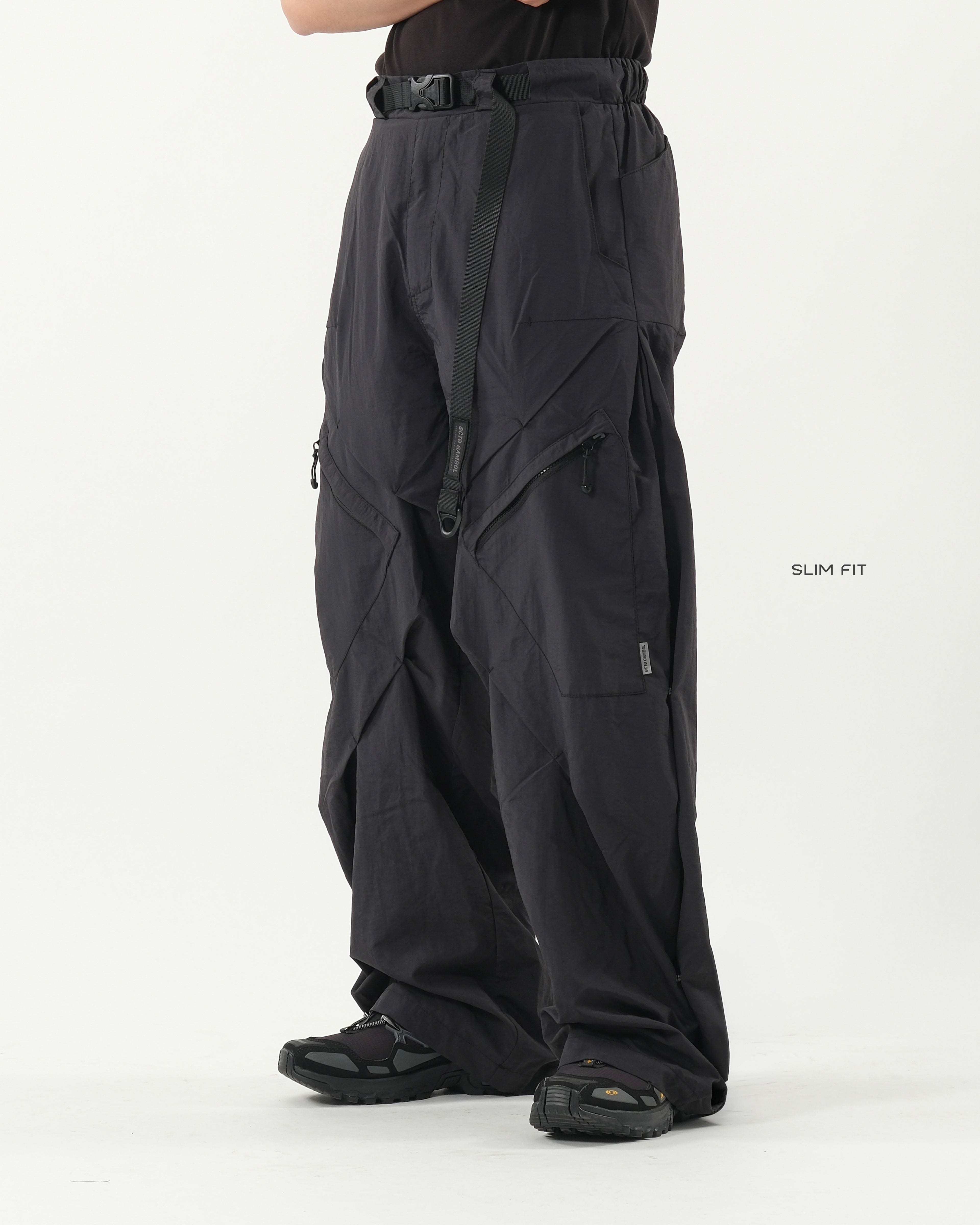 S26-S1-P / Visor Structure Pants (Black)