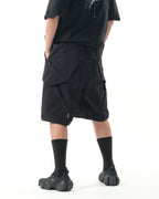 S26-S1-S / Visor Layer Shorts (Black)