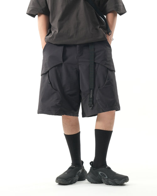 S26-S1-S / Visor Layer Shorts (Grey)