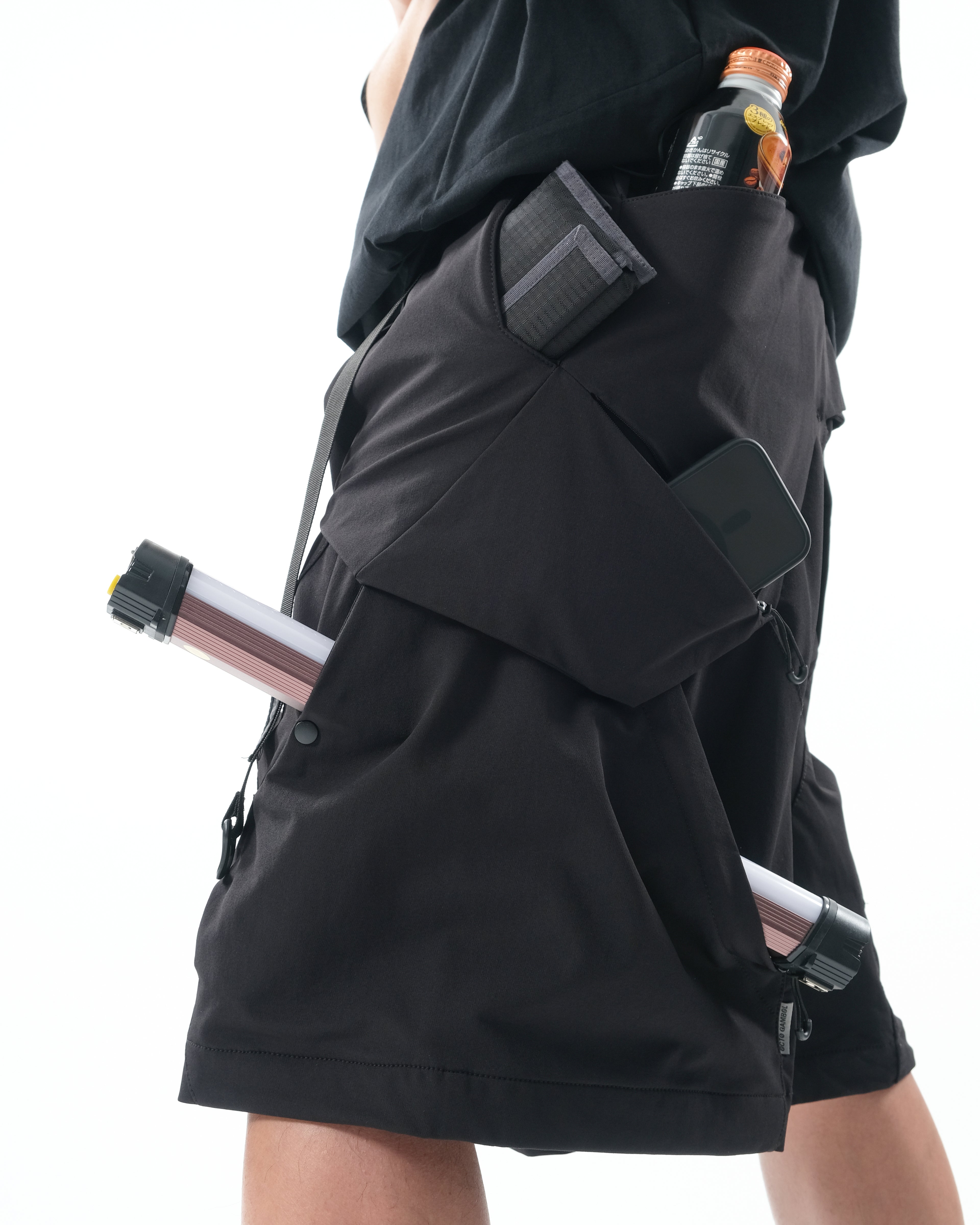 S26-S1-S / Visor Layer Shorts (Grey)