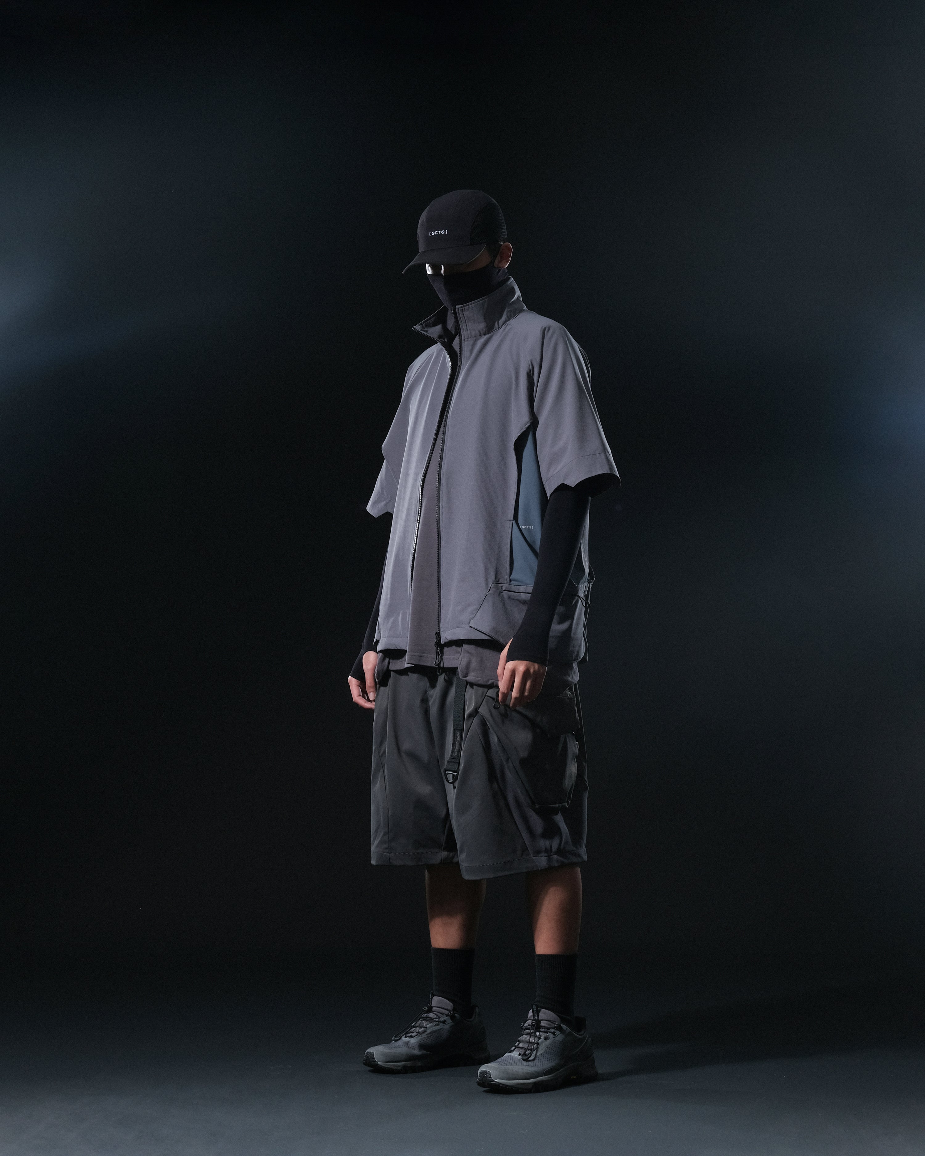 S1/ S25-S-01 Visor Layers Shorts (Grey)