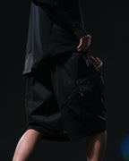 S1/ S25-S-01 Visor Layers Shorts (Black)