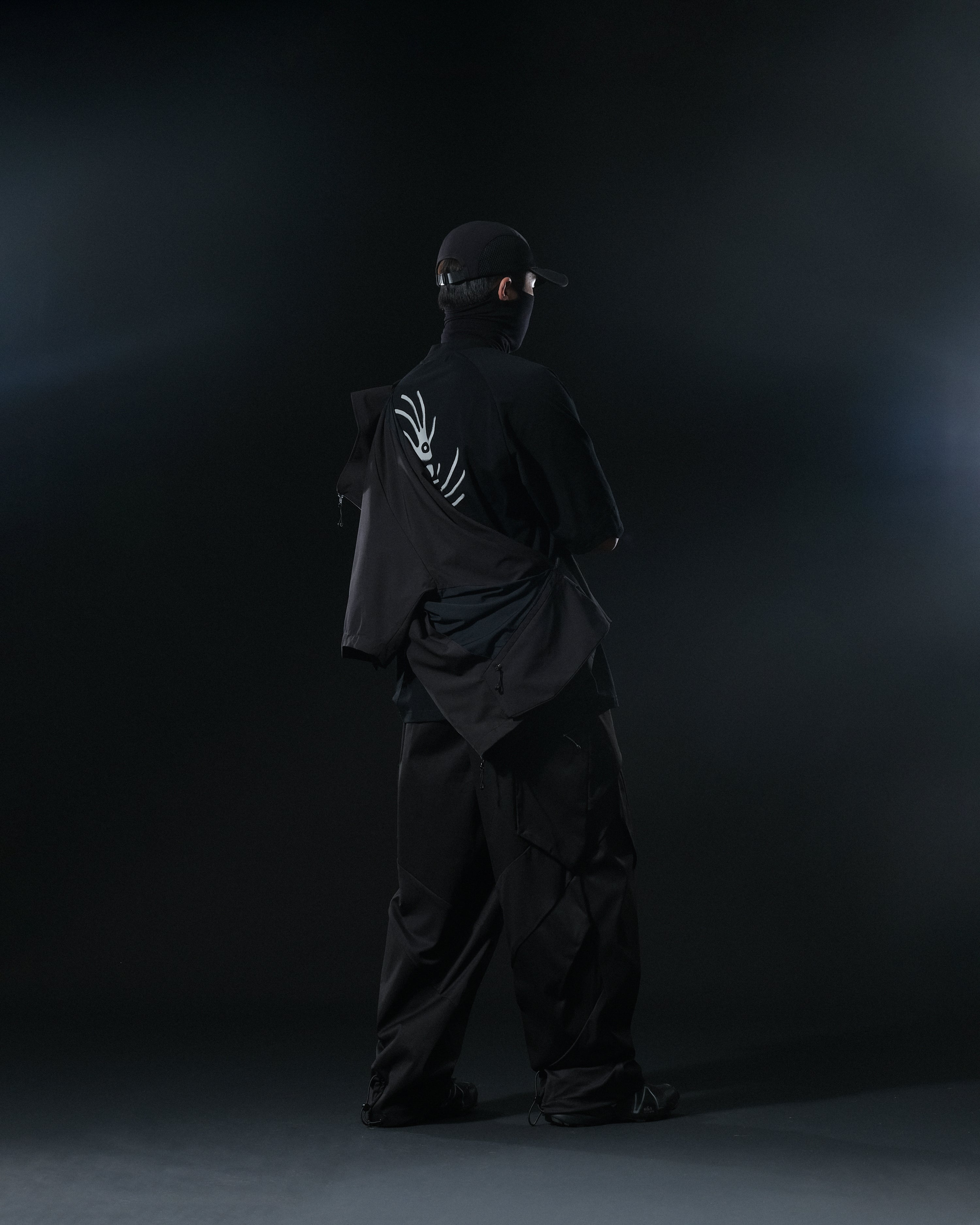 S1/ S25-P-01 Visor Layers Pants (Black)