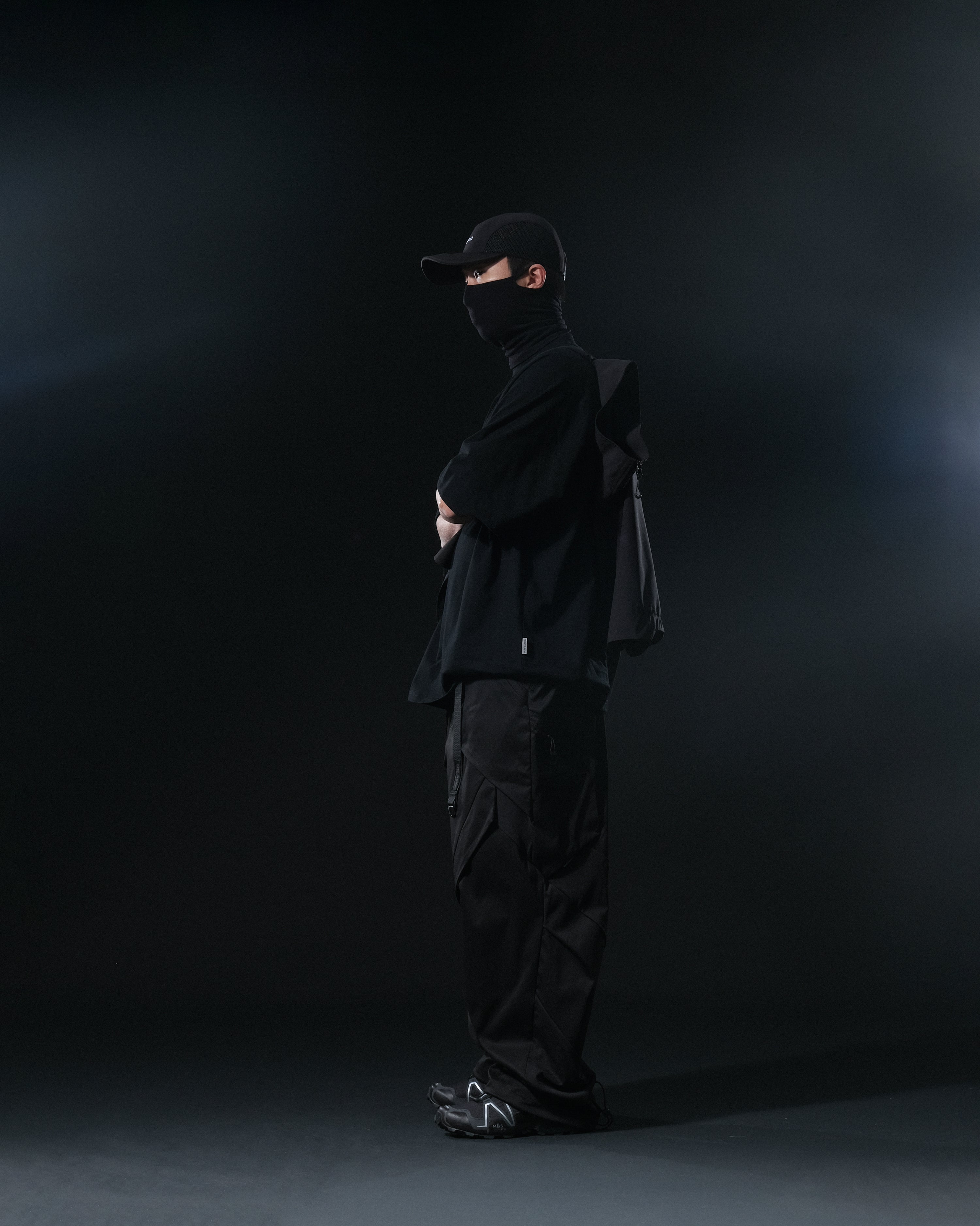 S1/ S25-P-01 Visor Layers Pants (Black)