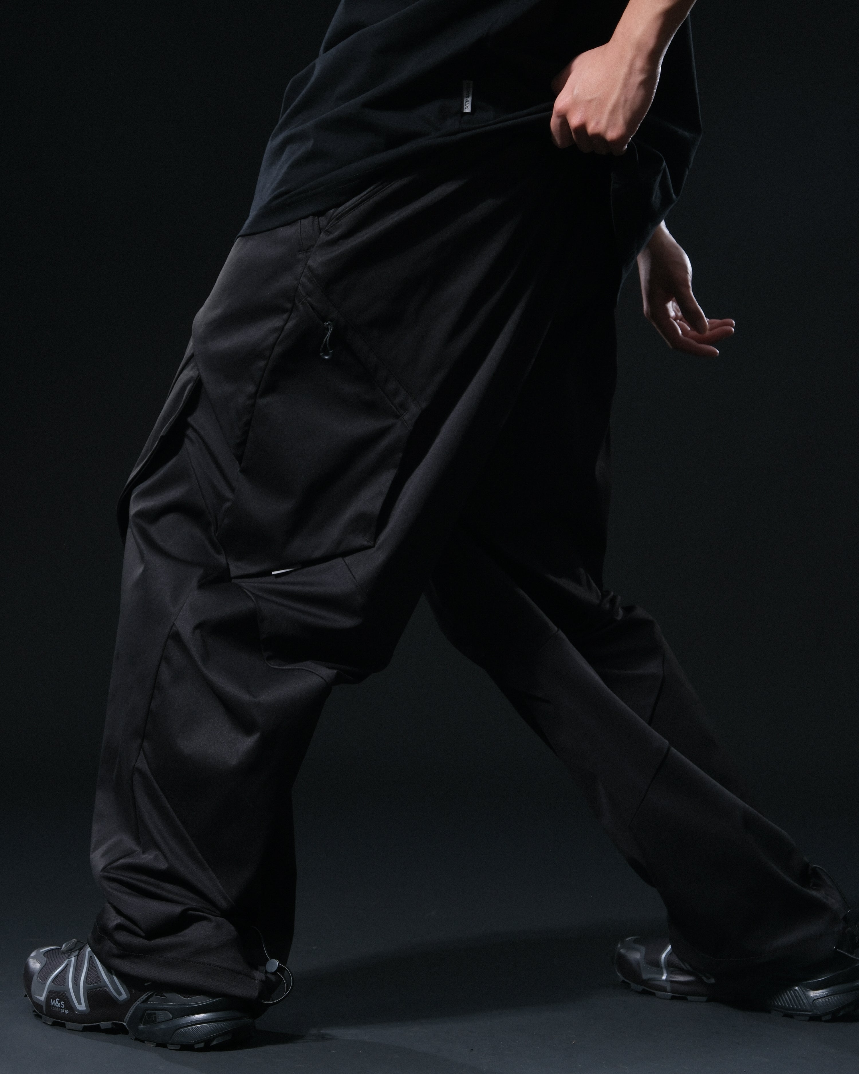 S1/ S25-P-01 Visor Layers Pants (Black)
