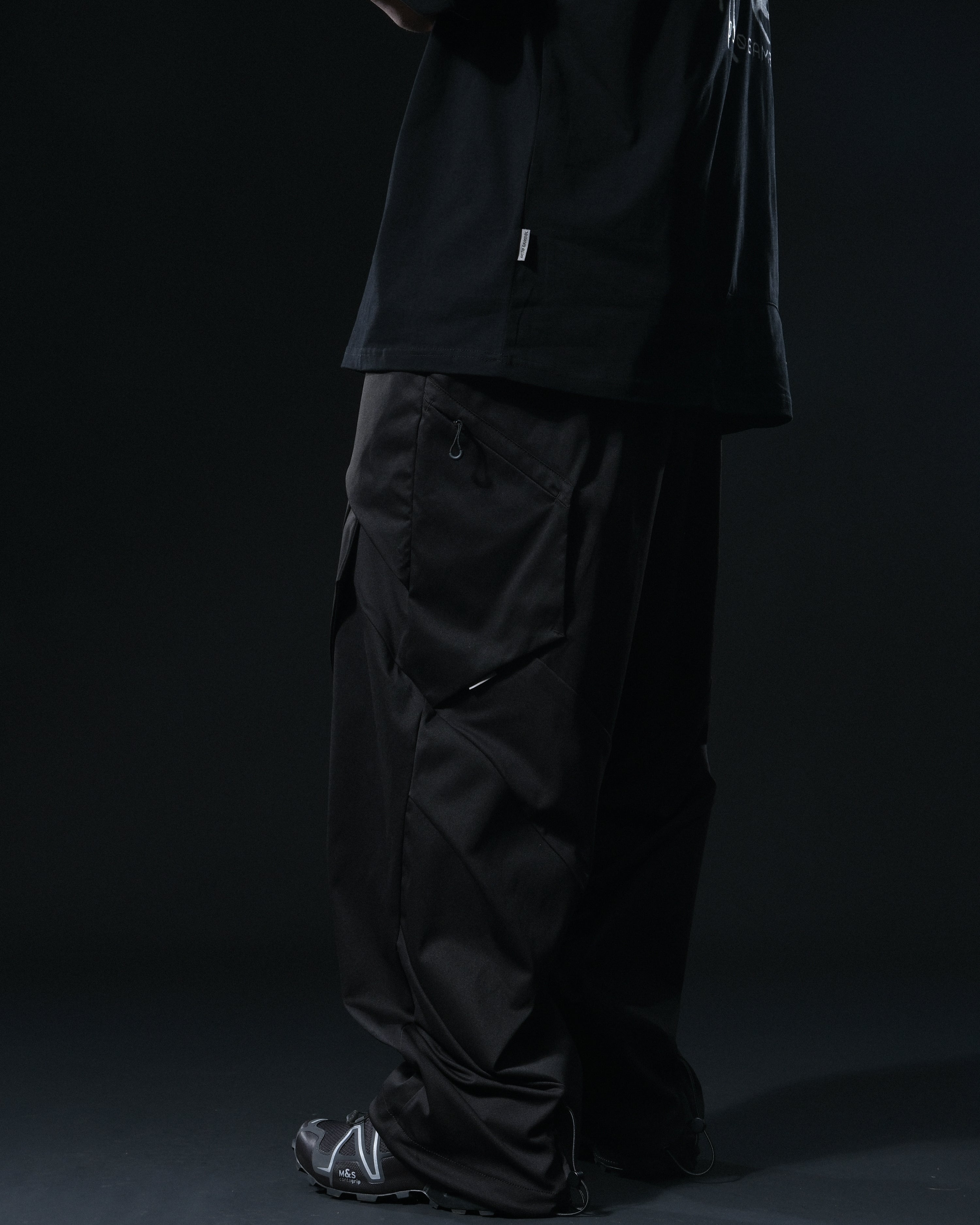 S1/ S25-P-01 Visor Layers Pants (Black)