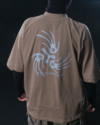 S1/ S25-T-02 Rotate T-shirt (Brown)