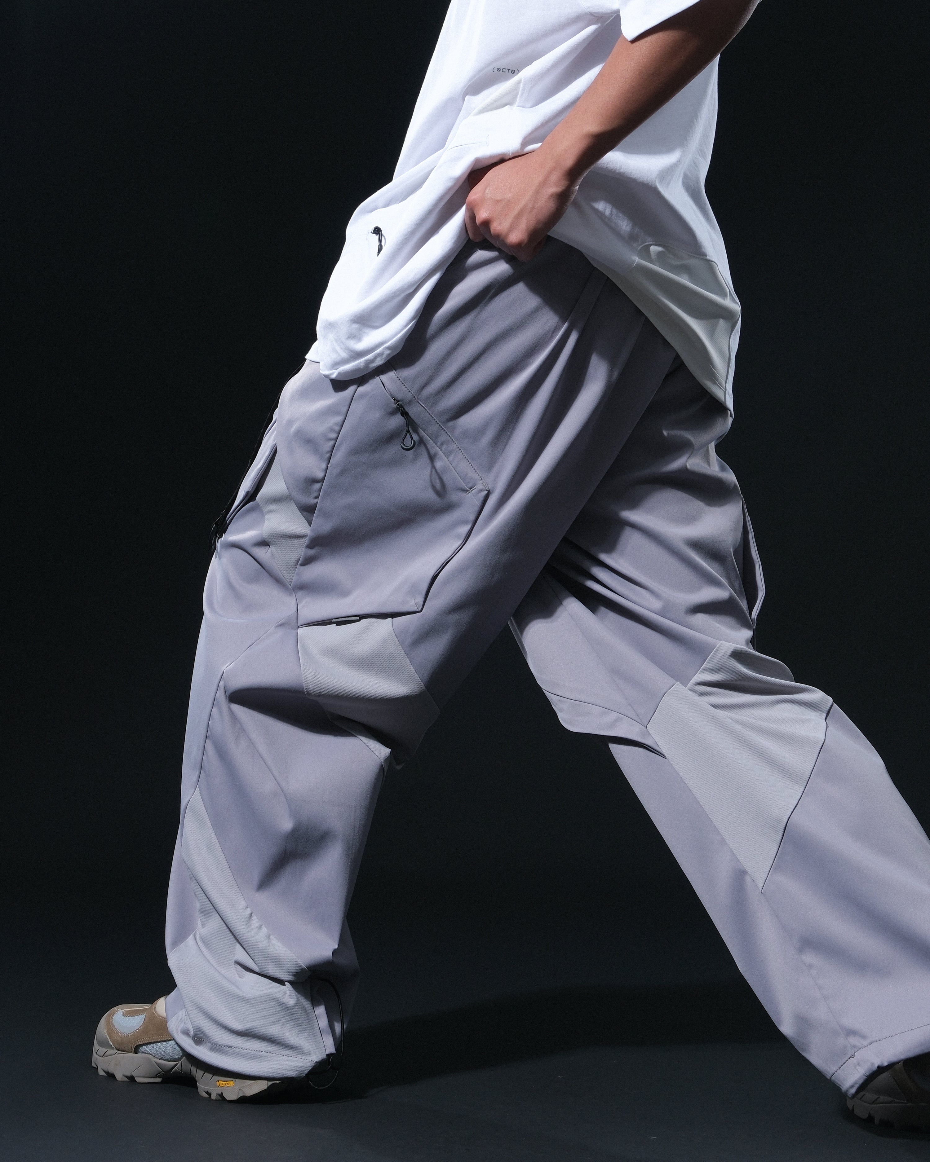 S1/ S25-P-01 Visor Layers Pants (Bright Grey)