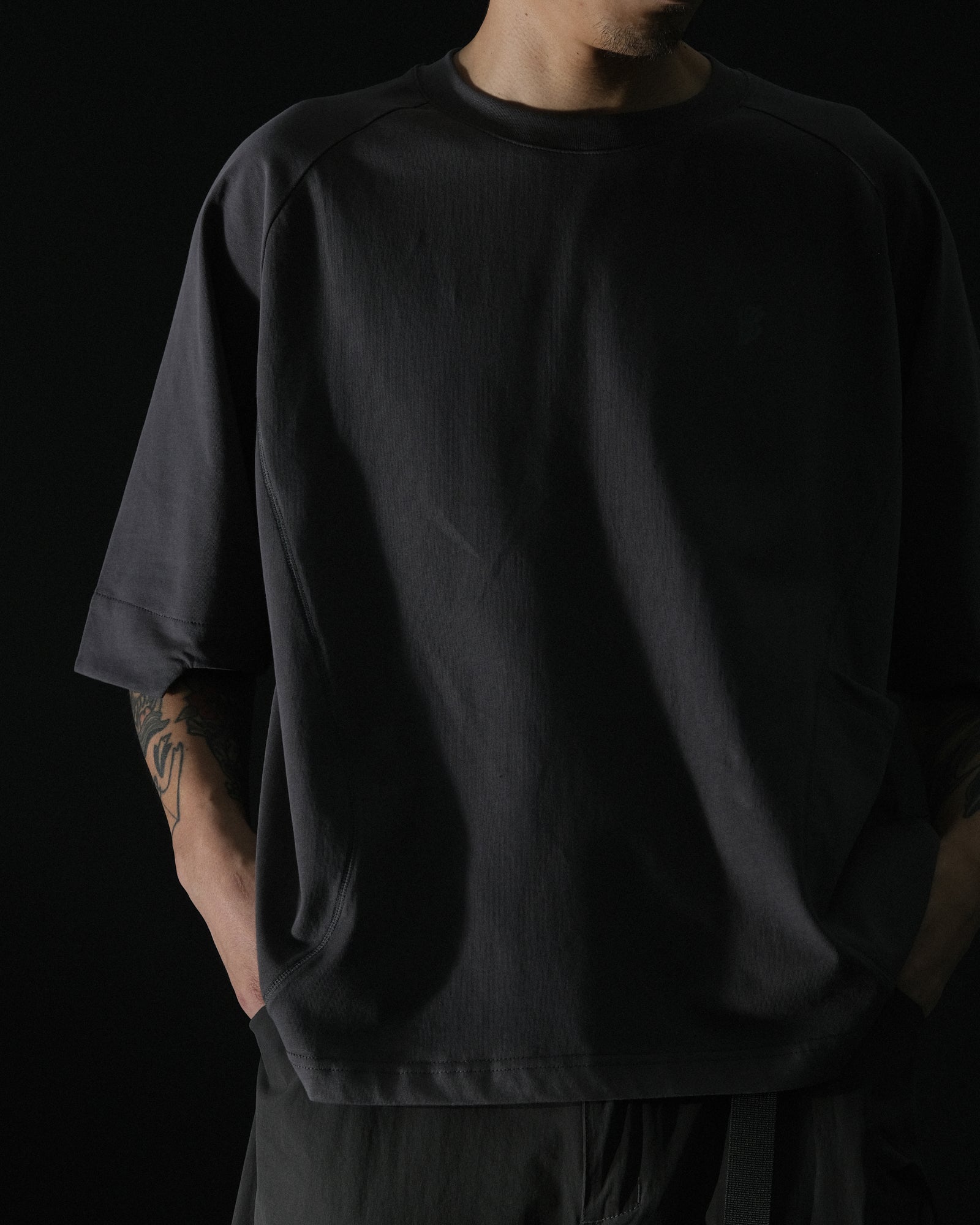S2/ S25-T-03 Boxy T-Shirt (Grey)