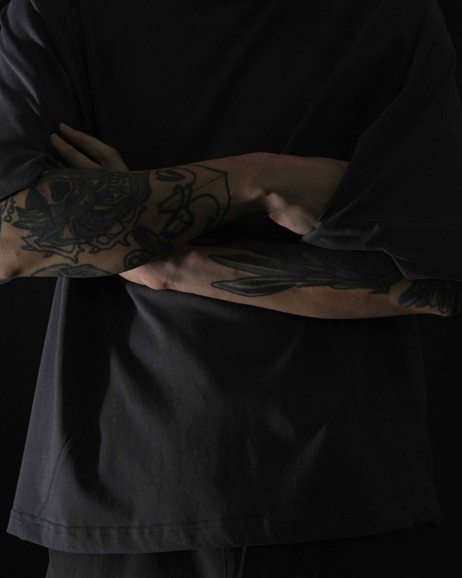S2/ S25-T-03 Boxy T-Shirt (Grey)