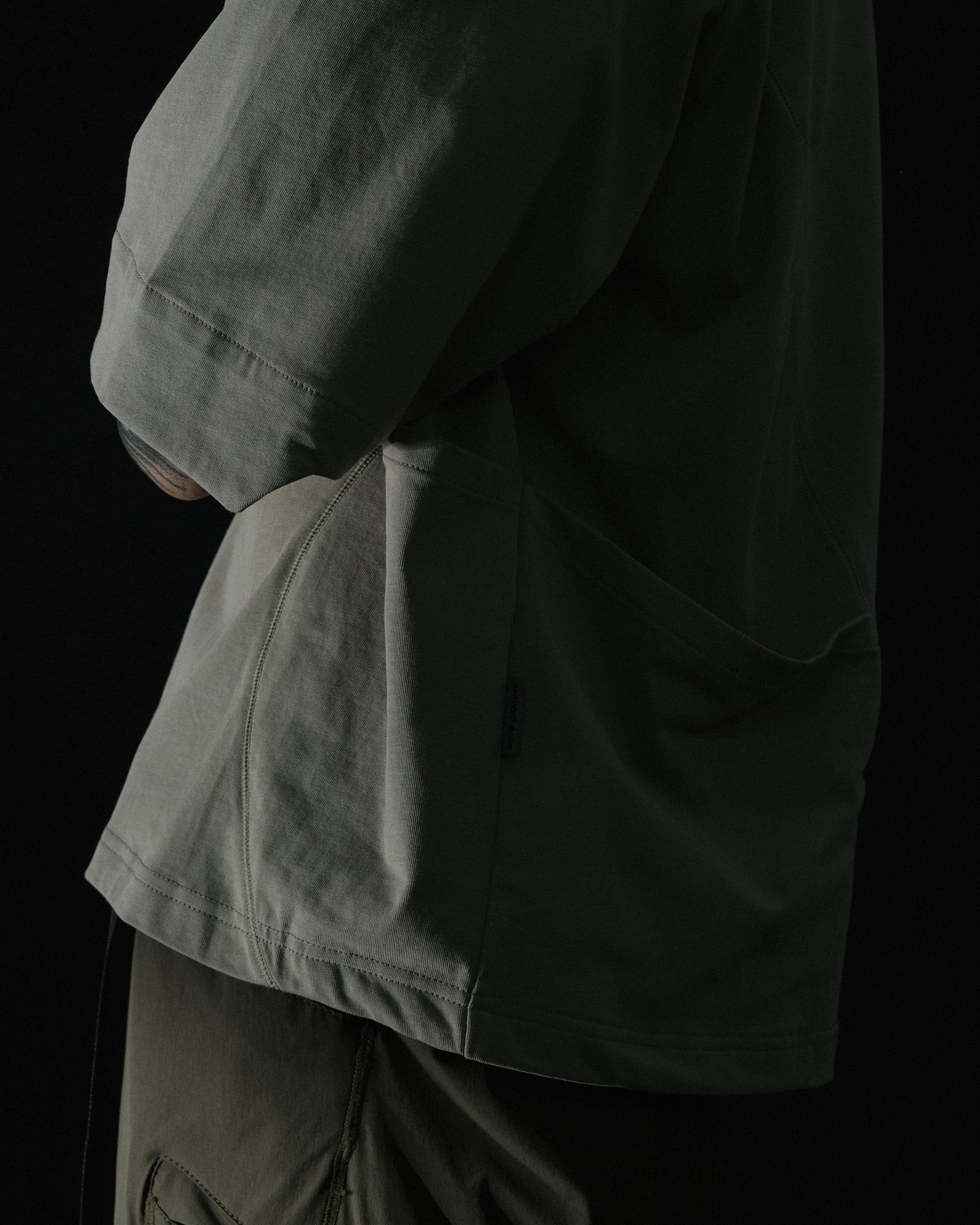 S2/ S25-T-03 Boxy T-Shirt (Pewter Green)