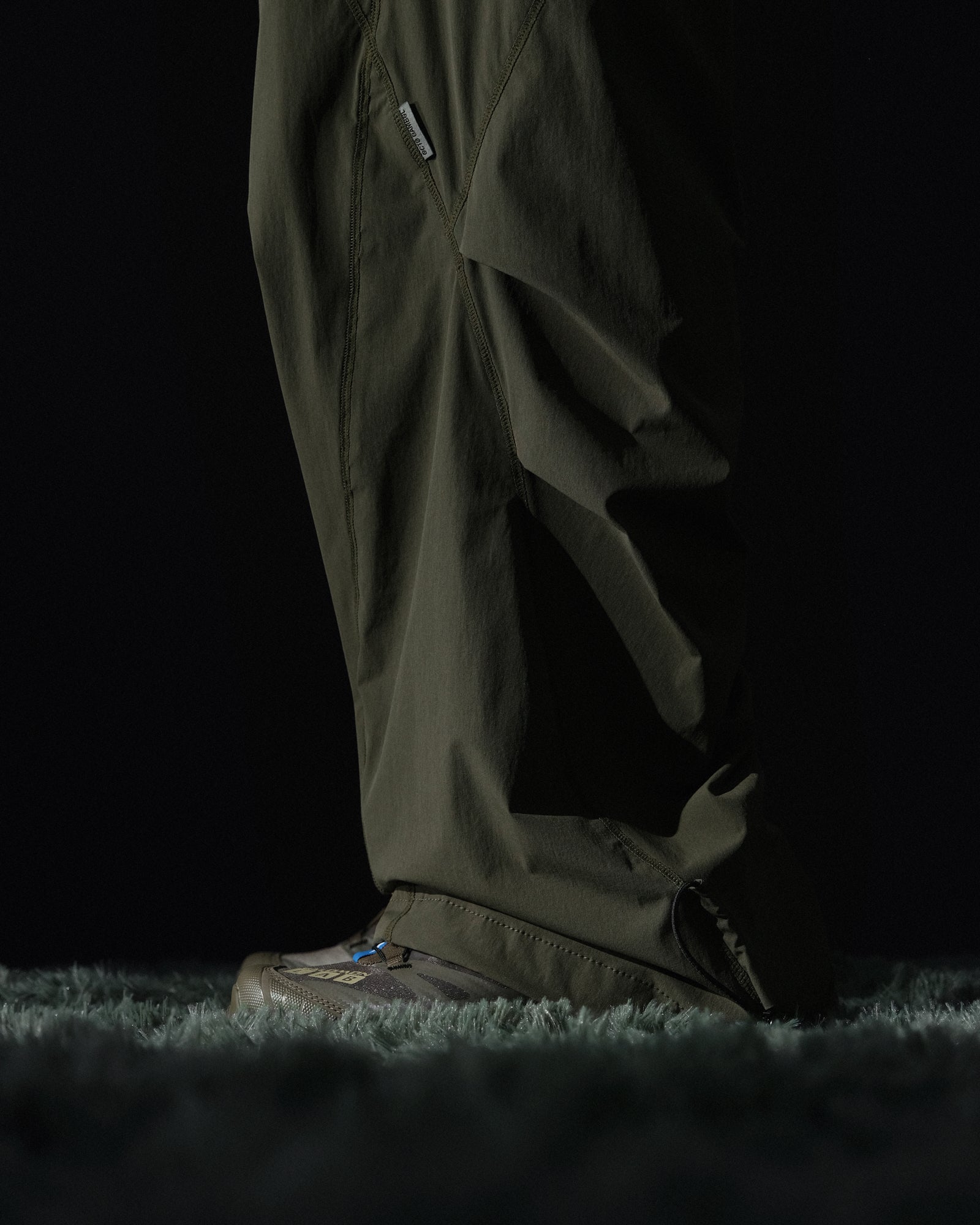 S2/ S25-P-02 Vertical Pants (Pewter Green)