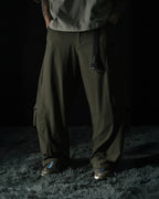 S2/ S25-P-02 Vertical Pants (Pewter Green)