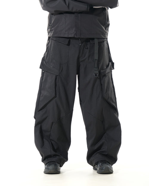A25-P-02 Mighty Form Structure Pants (Black)