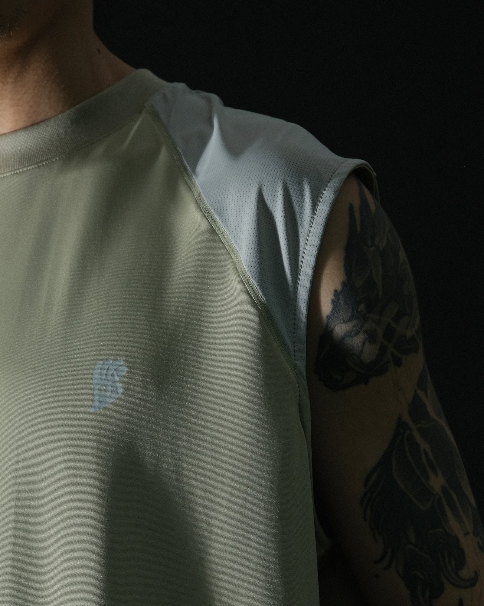 S2/ S25-V-01 Breathable Vest (Pewter Green)