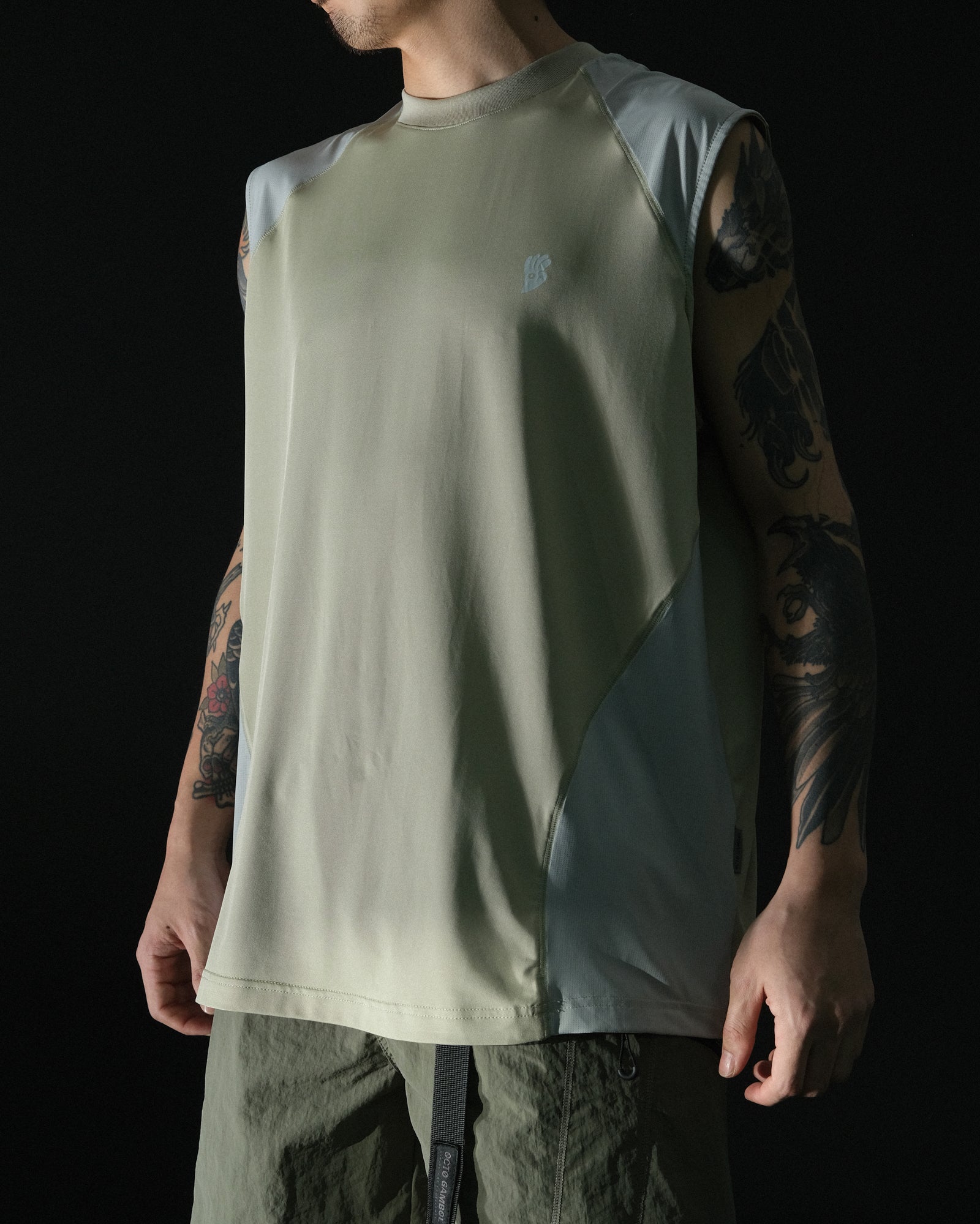 S2/ S25-V-01 Breathable Vest (Pewter Green)