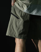 S2/ S25-S-02 Sport Shorts (Pewter Green)