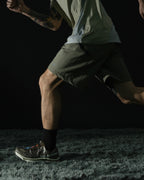 S2/ S25-S-02 Sport Shorts (Pewter Green)