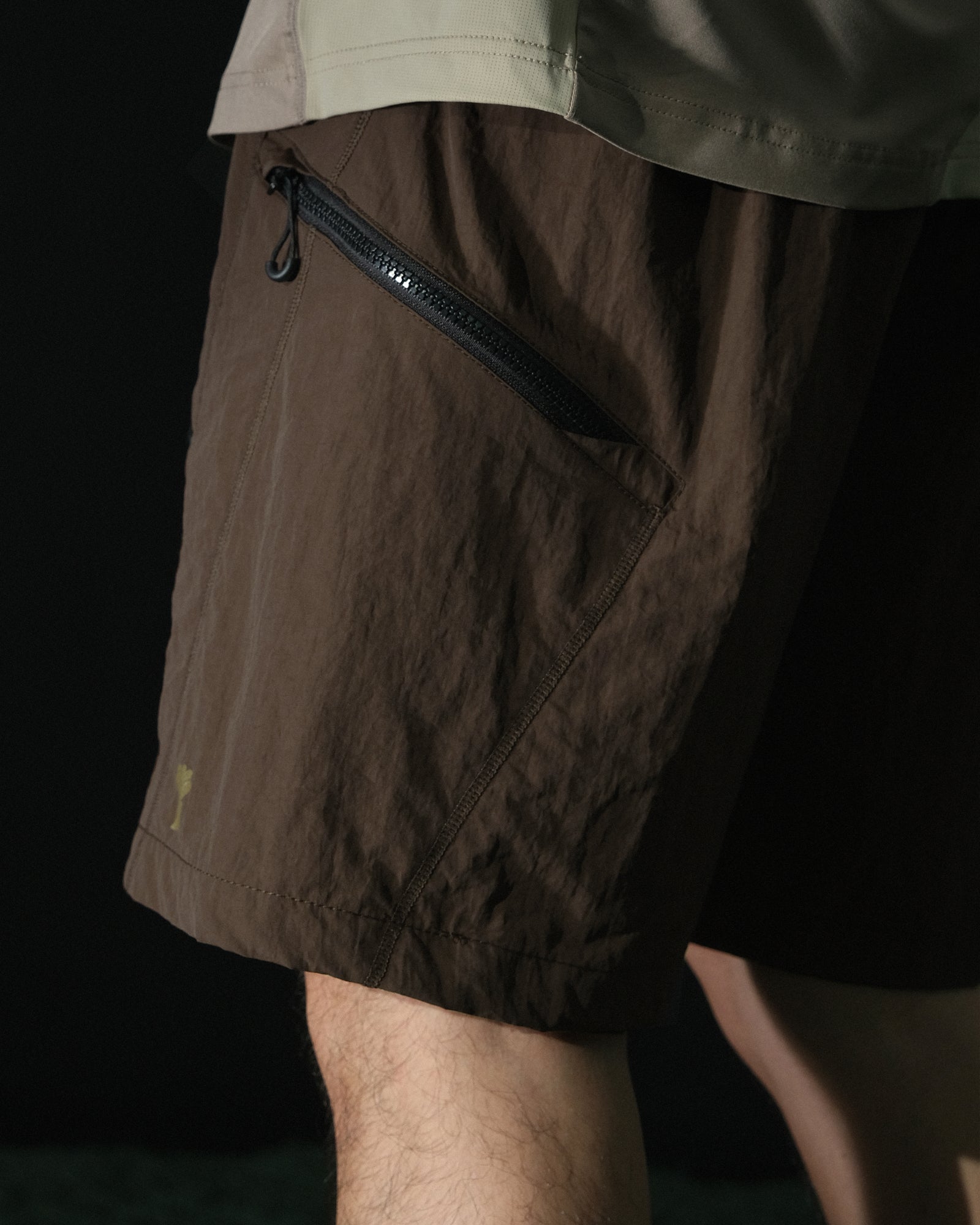 S2/ S25-S-02 Sport Shorts (Brown)