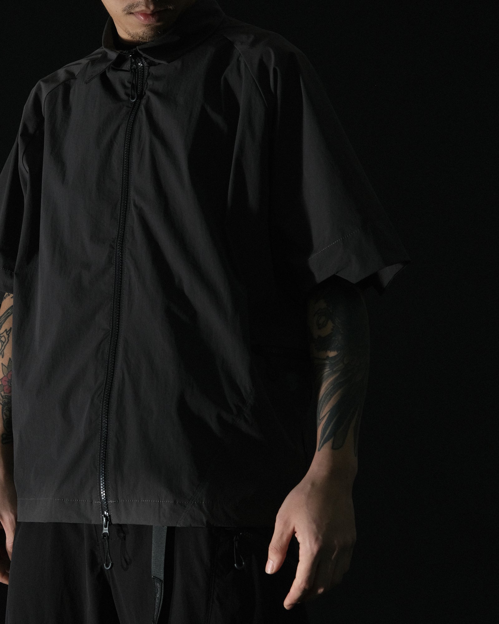 S2/ S25-ST-01 Boxy Shirt (Grey)