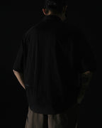 S2/ S25-ST-01 Boxy Shirt (Black)