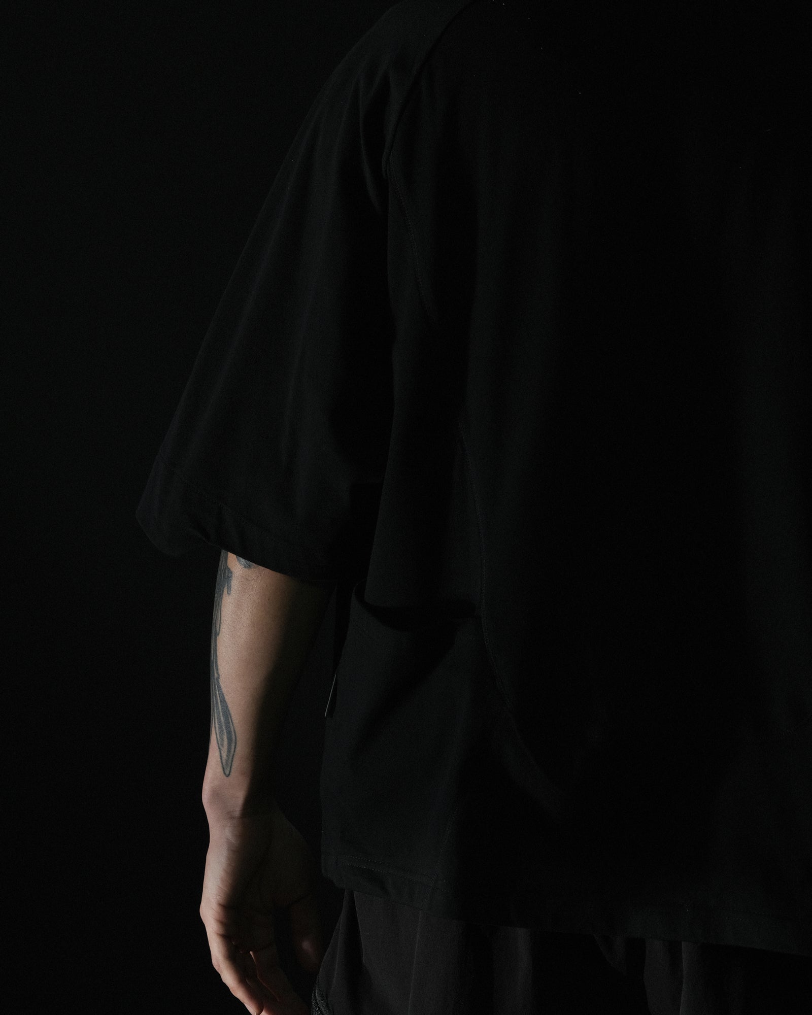 S2/ S25-T-03 Boxy T-Shirt (Black)