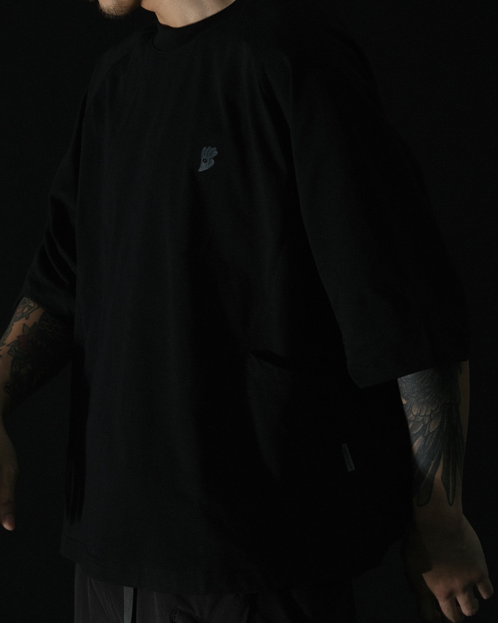 S2/ S25-T-03 Boxy T-Shirt (Black)
