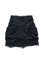 SS23 / 11 —  S23-068 Hollow Pocket Shorts (Black)