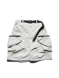 SS23 / 11 —  S23-068 Hollow Pocket Shorts (Ivory White)