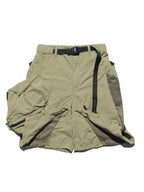 SS23 / 10 —  S23-069 Zip and Breathable Shorts (Khaki)