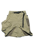 SS23 / 10 —  S23-069 Zip and Breathable Shorts (Khaki)