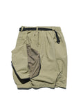 SS23 / 10 —  S23-069 Zip and Breathable Shorts (Khaki)