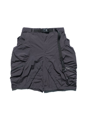 SS23 / 10 —  S23-069 Zip and Breathable Shorts (Dark Grey)
