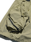 SS23 / 10 —  S23-069 Zip and Breathable Shorts (Khaki)