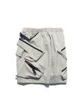 SS23 / 14 —  S23-070 Penetrate Pocket Shorts  (Khaki Grey)