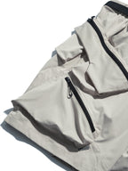 SS23 / 14 —  S23-070 Penetrate Pocket Shorts  (Khaki Grey)