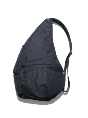 S25-OL-B Octo x Lonely.crocodile Curved Scale Crossway Bag (Black)