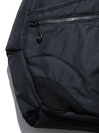 S25-OL-B Octo x Lonely.crocodile Curved Scale Crossway Bag (Black)