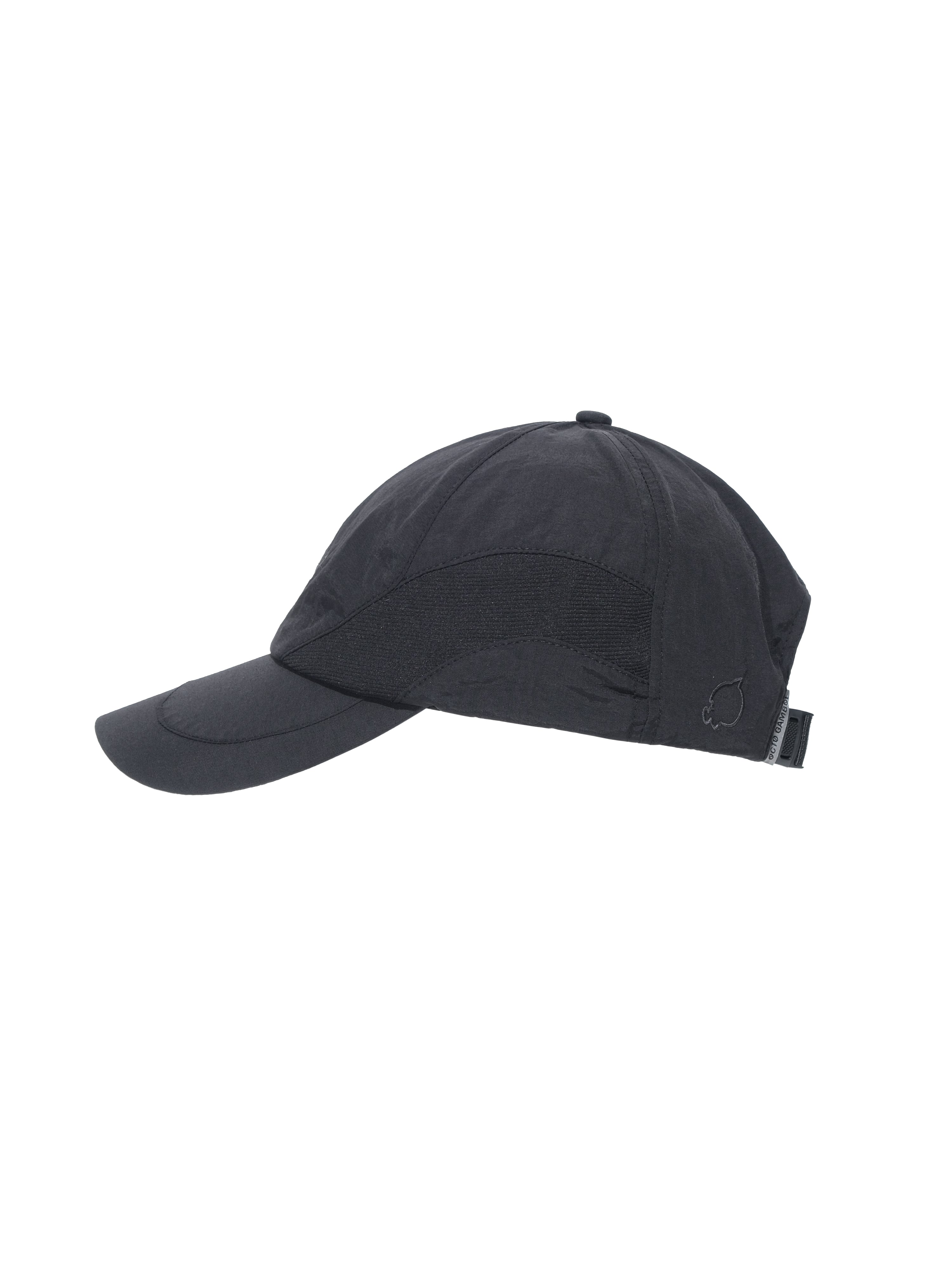 S25-OL-C Octo x Lonely.crocodile Scaled Curve Cap (Black)