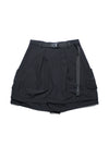 S25-OL-P Octo x Lonely.crocodile Dual Scale Detachable Pants (Black)