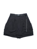 S25-OL-P Octo x Lonely.crocodile Dual Scale Detachable Pants (Black)