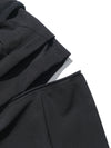 S25-OL-P Octo x Lonely.crocodile Dual Scale Detachable Pants (Black)