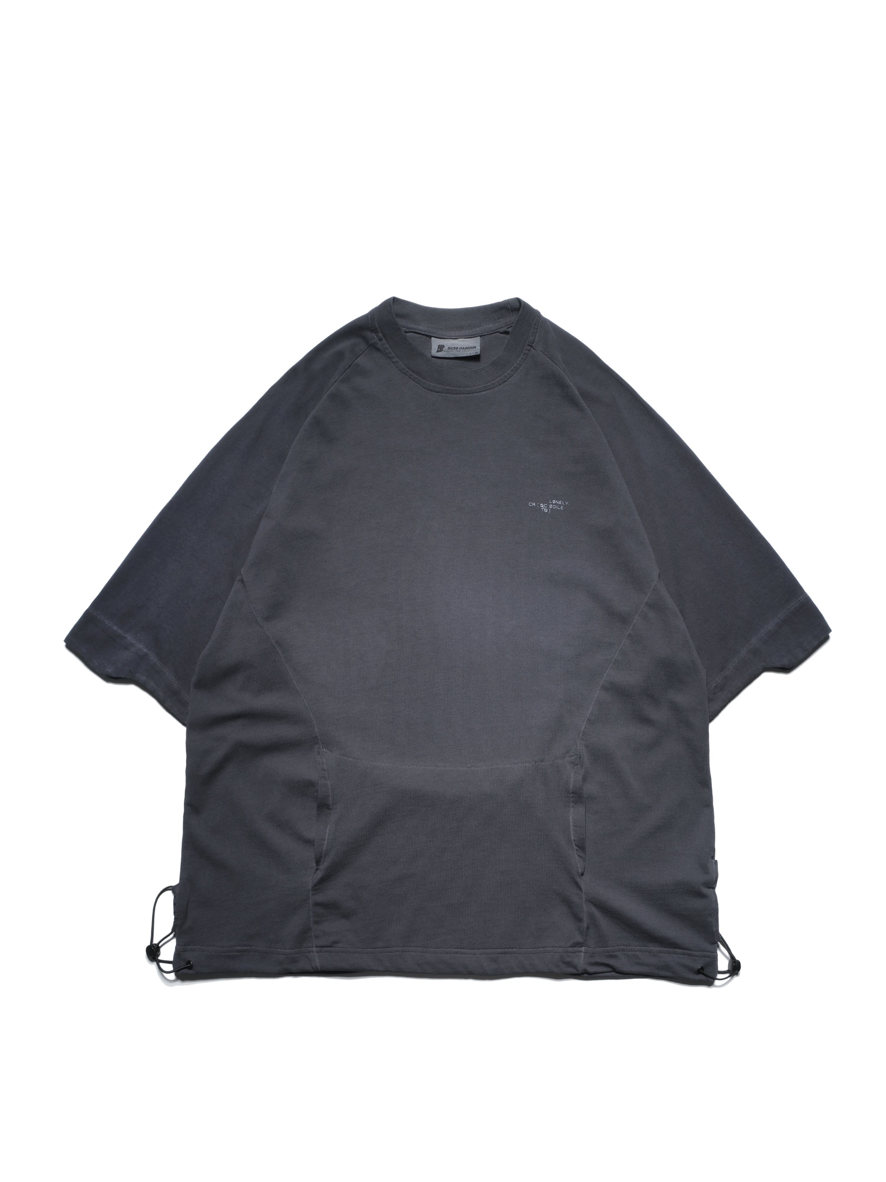 S25-OL-T Octo x Lonely.crocodile Silent Motion Graphic Tee (Black)