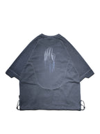 S25-OL-T Octo x Lonely.crocodile Silent Motion Graphic Tee (Navy)