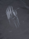 S25-OL-T Octo x Lonely.crocodile Silent Motion Graphic Tee (Black)