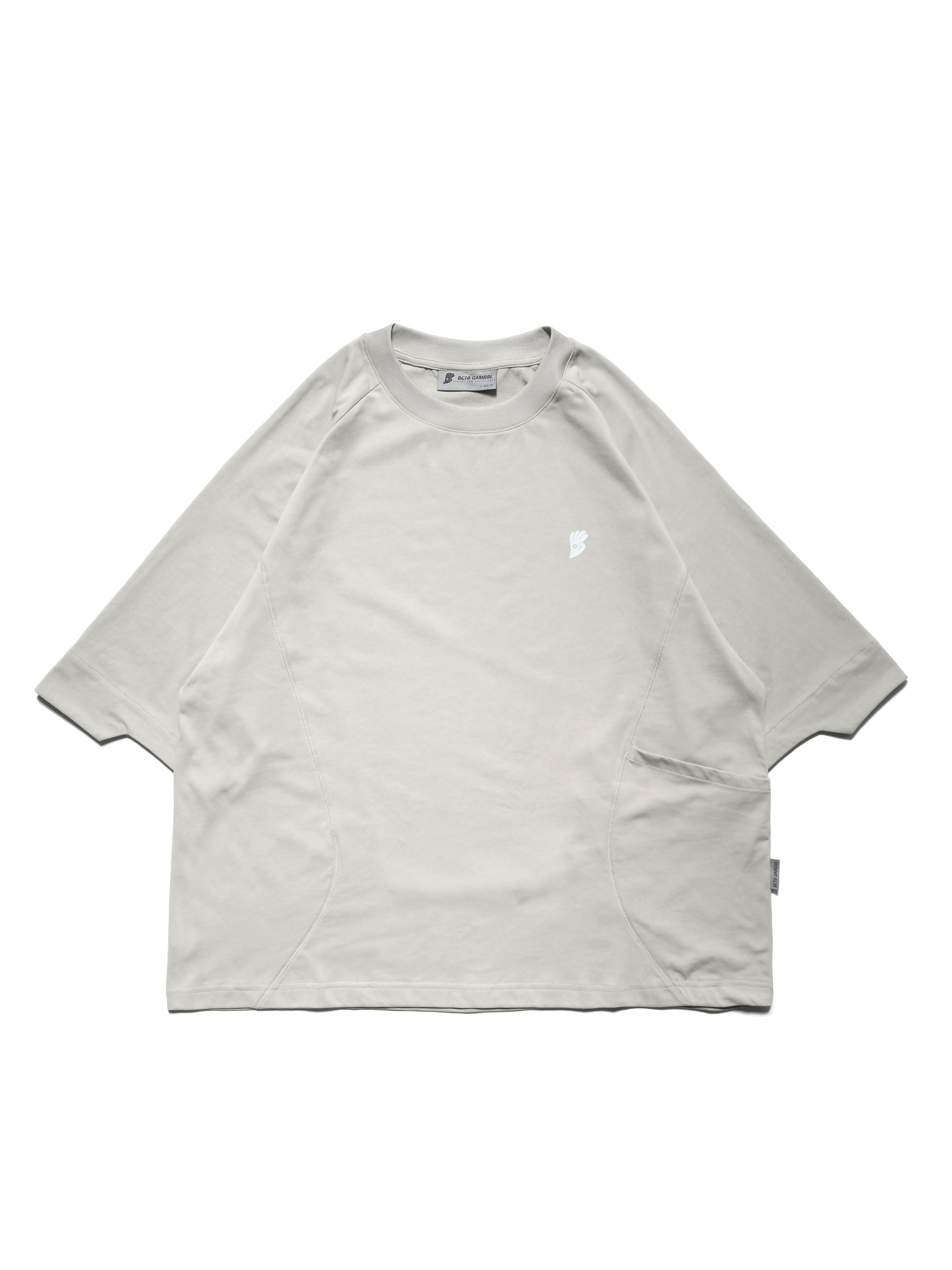 S2/ S25-T-03 Boxy T-Shirt (Pewter Green)