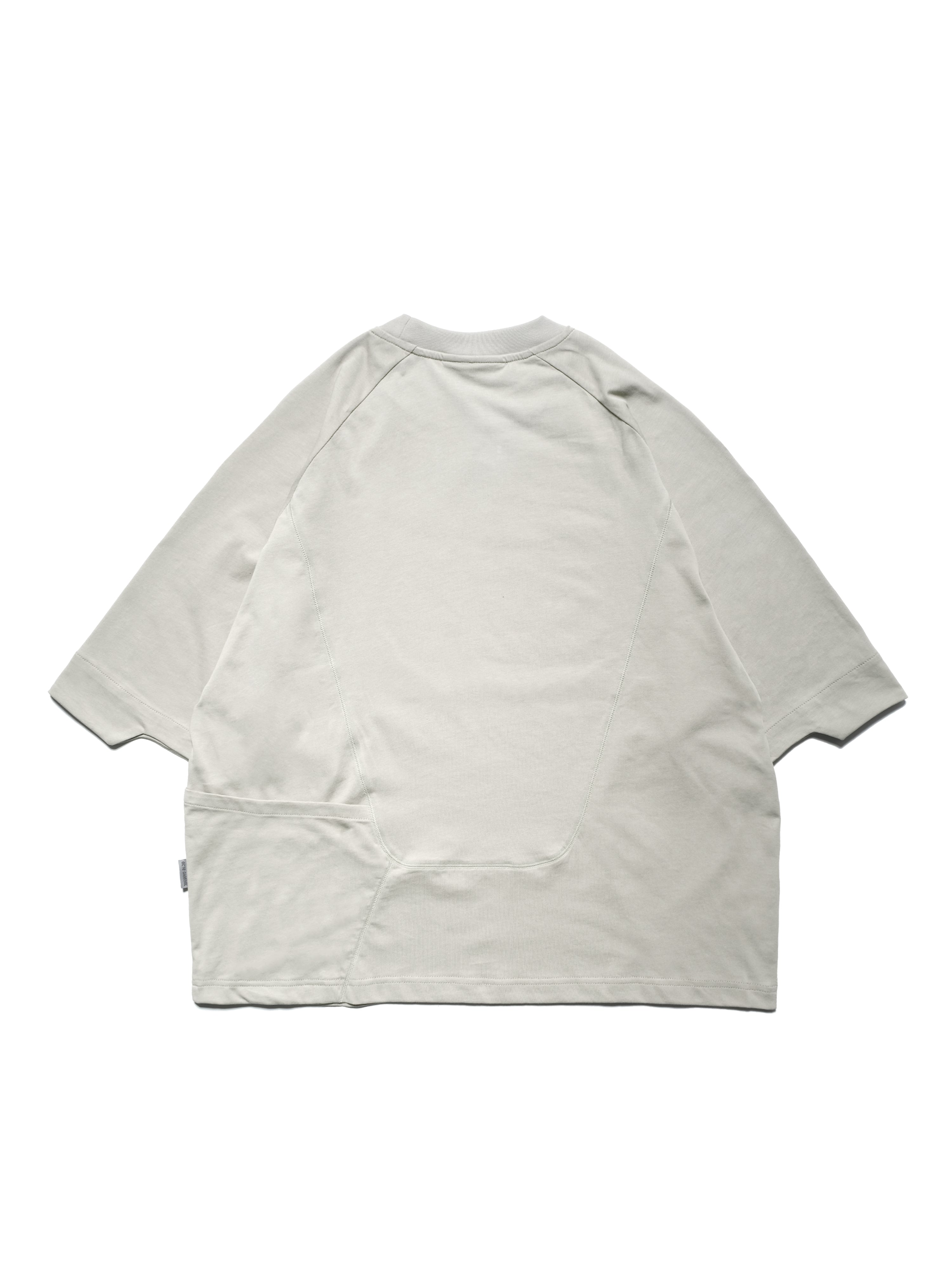 S2/ S25-T-03 Boxy T-Shirt (Pewter Green)